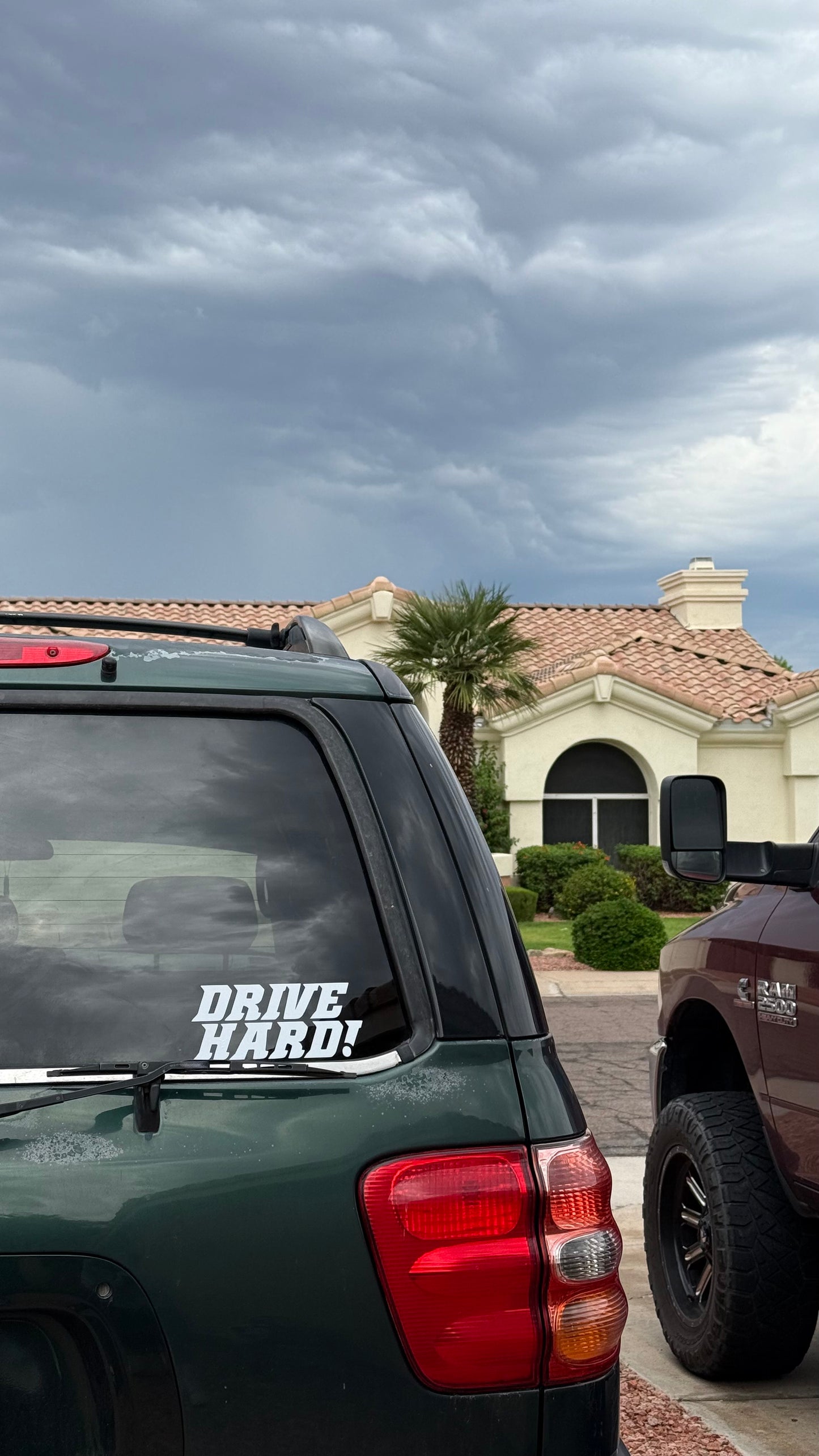 Drive Hard! Original Sticker