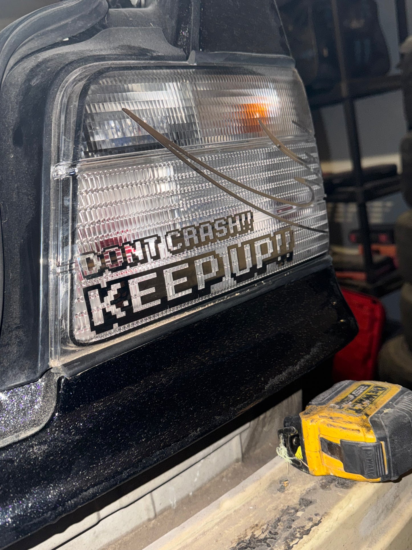 Keep Up!! Sticker
