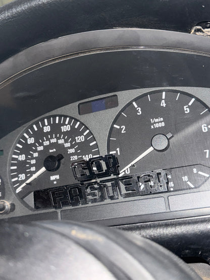 Go! Faster! Sticker