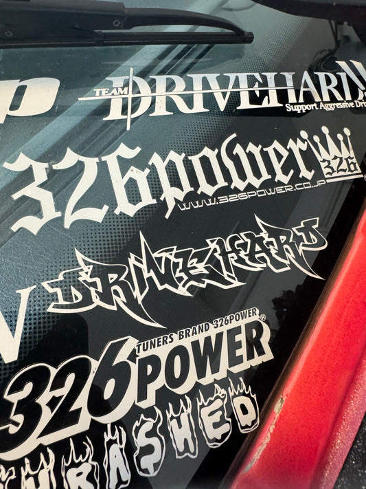 Drive Hard Graffiti Sticker