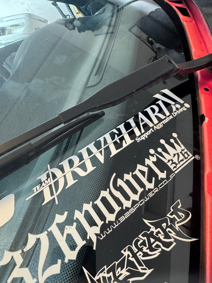 Support Aggressive Driving! Sticker