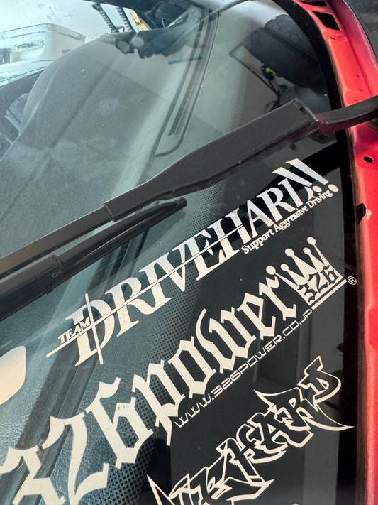 Support Aggressive Driving! Sticker